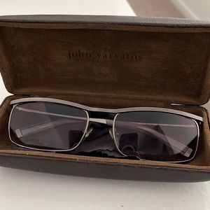Sunglasses AUTHENTIC John Varvatos Mens Sunglasses V 173 Gunmetal